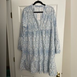 NWT Made with Love V-neck Cover Up Dress